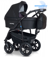 Verdi sonic plus 02 melna bērnu rati 